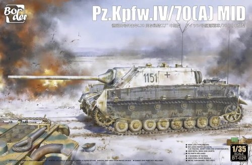 Przejdź do produktu Border BT028 - 1:35 Pz.Kpfw IV /70(A) Mid