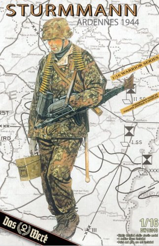 Przejdź do produktu Das Werk DW16010 - 1:16 Sturmmann - Ardennes 1944