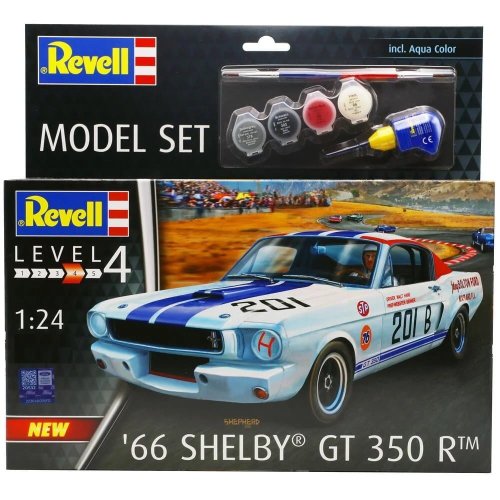 Przejdź do produktu Revell 67716 - 1:24 Ford Mustang 1966 Shelby GT 350 R model z farbami