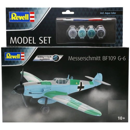 Przejdź do produktu Revell 63653 - 1:32 Messerschmitt Bf 109 G-6 Easy-Click model z farbami