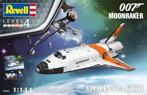Przejdź do produktu Revell 05665 - 1:144 Space Shuttle James Bond 007 Moonraker model z farbami