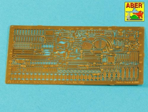 Przejdź do produktu Aber 48052 - 1:48 Elementy fototrawione do niemieckiego pojazdu Jagdtiger Sd.Kfz. 186 - zestaw podstawowy