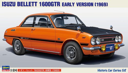 Przejdź do produktu Hasegawa HC58 21158 - 1:24 Isuzu Bellett 1600GTR Early Version 1969