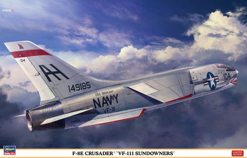 Przejdź do produktu Hasegawa 07524 - 1:48 F-8E Crusader VF-111 Sundowners