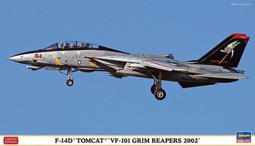 Przejdź do produktu Hasegawa 02444 - 1:72 F-14D Tomcat VF-101 Grim Reapers 2002