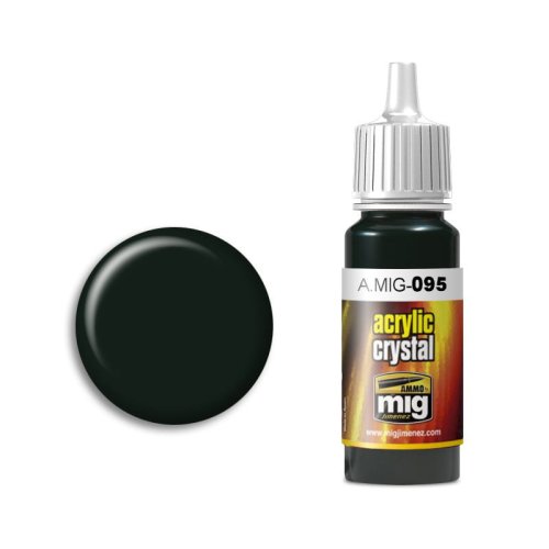 Przejdź do produktu Ammo Mig 095 - Farba akrylowa transparentna Crystal Smoke 17 ml