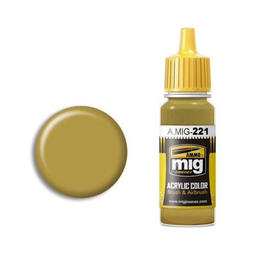 Przejdź do produktu Ammo Mig 221 - Farba akrylowa Fs 33481 Zinc Chromate Yellow 17 ml