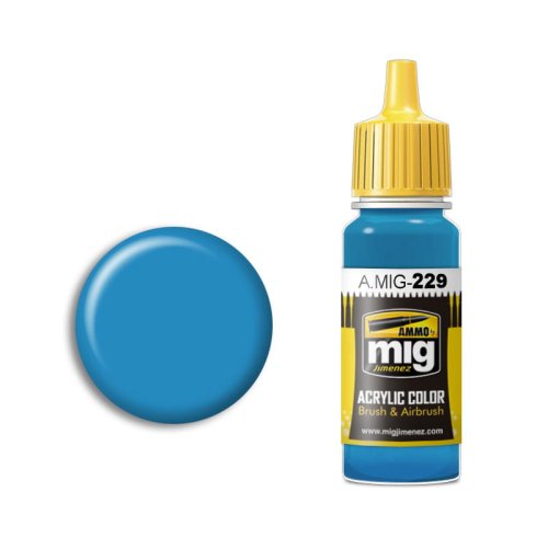 Przejdź do produktu Ammo Mig 229 - Farba akrylowa Fs 15102 Dark Gray Blue 17 ml