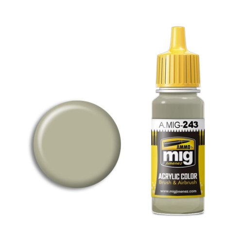 Przejdź do produktu Ammo Mig 243 - Farba akrylowa Sky Type S BS 210 17 ml