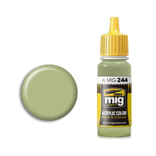 Przejdź do produktu Ammo Mig 244 - Farba akrylowa Duck Egg Green BS 216 17 ml