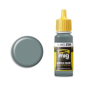 Ammo Mig 259 - Farba akrylowa IJA Light Grey Green 17 ml