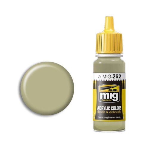 Przejdź do produktu Ammo Mig 262 - Farba akrylowa IJN Ash Grey 17 ml