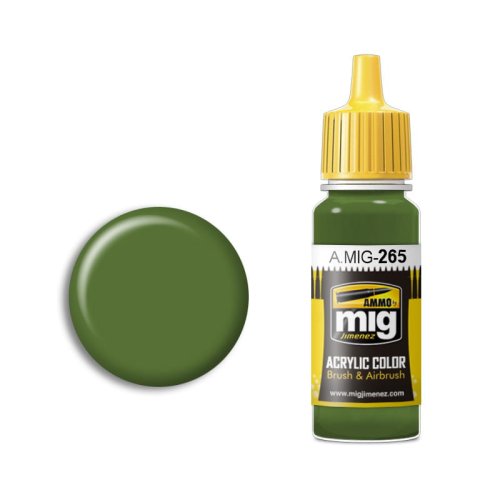 Przejdź do produktu Ammo Mig 265 - Farba akrylowa IJN Mitsubishi Green 17 ml