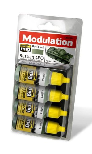 Przejdź do produktu AMMO MIG 7004 - Russian 4BO Modulation Set
