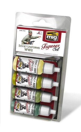 Przejdź do produktu AMMO MIG 7023 - Soviet Uniforms WWII - Figures Set
