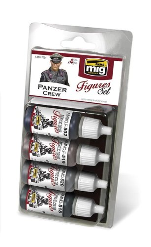 Przejdź do produktu AMMO MIG 7024 - Panzer Crew - Figures Set