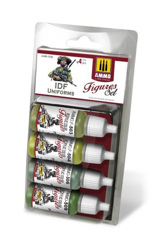 Przejdź do produktu AMMO MIG 7030 - IDF Uniforms - Figures Set 4 x 17 ml