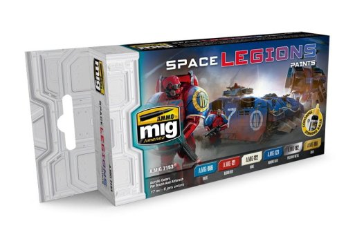 Przejdź do produktu AMMO MIG 7153 - Space Legions Color Set