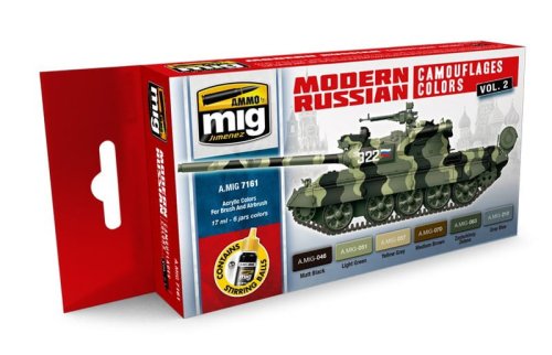 Przejdź do produktu AMMO MIG 7161 - Modern Russian Camo Colors vol.2