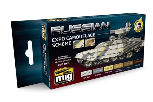 Przejdź do produktu AMMO MIG 7162 - Russian EXPO Camouflage Scheme