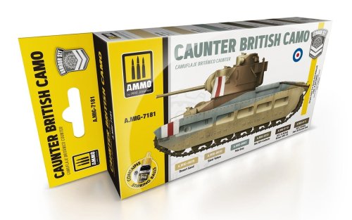 Przejdź do produktu AMMO MIG 7181 - Zestaw farb Caunter British Camo