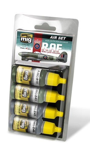 Przejdź do produktu AMMO MIG 7214 - RAF WWII Late Colors - Air Set
