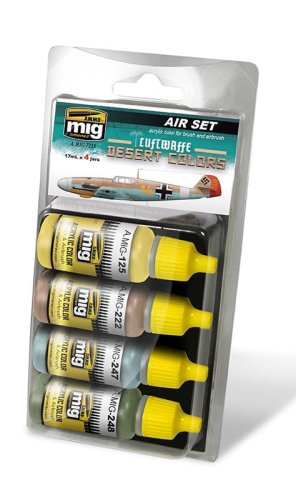 Przejdź do produktu AMMO MIG 7218 - Luftwaffe Desert Colors - Air Set