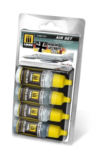 Przejdź do produktu Ammo Mig 7247 - Modern Luftwaffe Vol 2 zestaw farb
