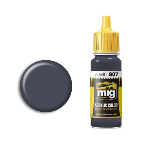 Przejdź do produktu Ammo Mig 907 - Farba akrylowa Grey Dark Base 17 ml