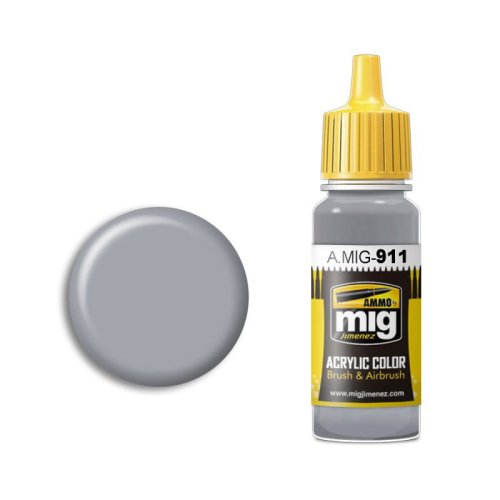 Przejdź do produktu Ammo Mig 911 - Farba akrylowa Grey Shine 17 ml