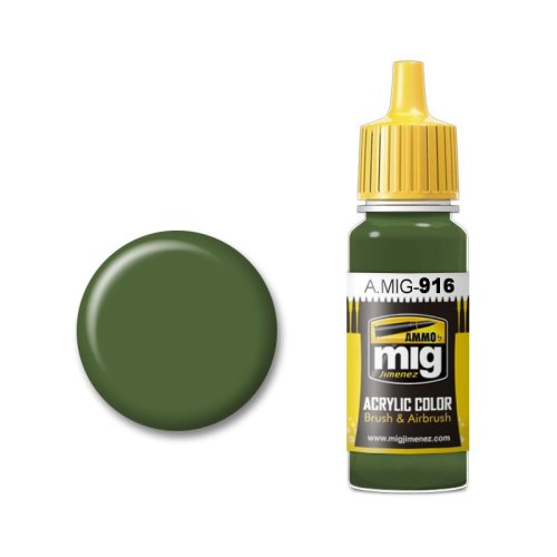 Przejdź do produktu Ammo Mig 916 - Farba akrylowa Green Base 17 ml