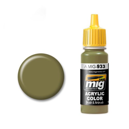 Przejdź do produktu Ammo Mig 933 - Farba akrylowa Russian Light Base 17 ml