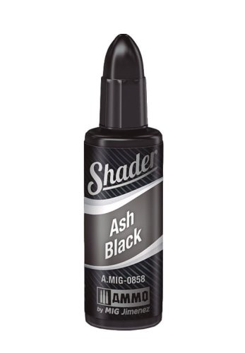 Przejdź do produktu Ammo Mig 0858 - Ash Black Shader - farba do cieniowania 10 ml