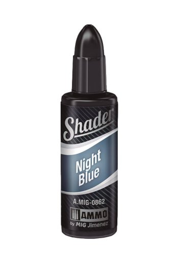 Przejdź do produktu Ammo Mig 0862 - Night Blue Shader - farba do cieniowania 10 ml