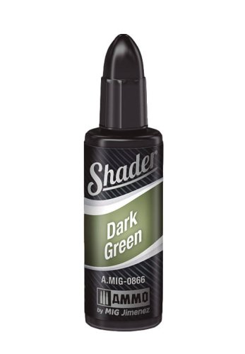 Przejdź do produktu Ammo Mig 0866 - Dark Green Shader - farba do cieniowania 10 ml