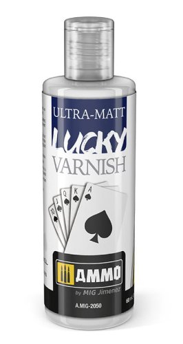 Przejdź do produktu AMMO MIG 2050 - Lucky Varnish Ultra Matt - Lakier bezbarwny ultra-matowy 60 ml