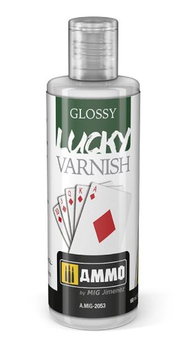 Przejdź do produktu AMMO MIG 2053 - Lucky Varnish Glossy - Lakier bezbarwny błyszczący 60 ml