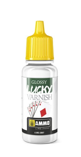 Przejdź do produktu AMMO MIG 2057 - Lucky Varnish Glossy - Lakier bezbarwny błyszczący 17 ml