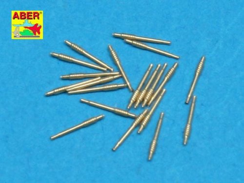 Przejdź do produktu ABER 1:350L-21  - 1:350 Set of 20 pcs 40 mm Bofors Mk.1 barrels for US Navy ships