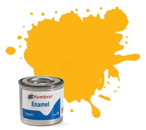 Przejdź do produktu Humbrol AA1674 - Farba olejna 154 Insignia Yellow Matt 14 ml