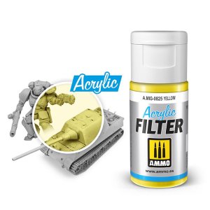 Ammo Mig 0825 - Filtr akrylowy Yellow 15 ml