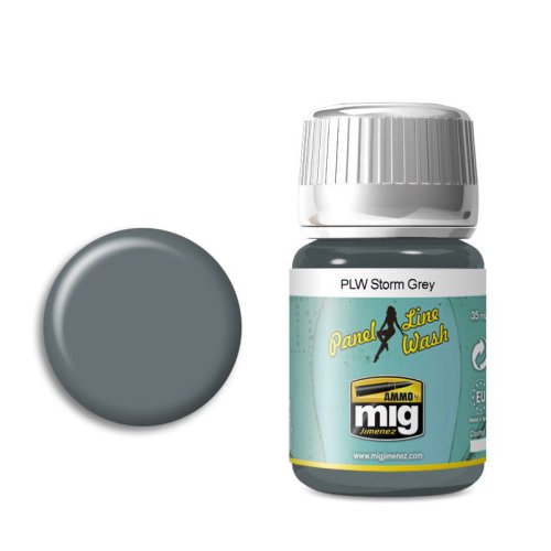 Przejdź do produktu AMMO MIG 1609 - Panel Line Wash - Storm Grey
