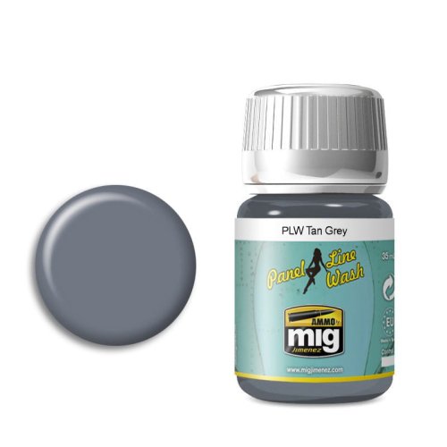 Przejdź do produktu AMMO MIG 1610 - Panel Line Wash - Tan Grey