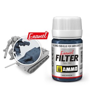 AMMO MIG 1509 - Blue for Dark Grey