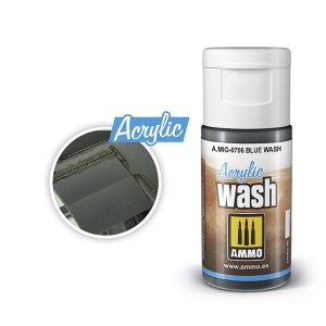 Ammo Mig 0706 - Wash akrylowy Blue 15 ml
