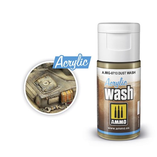 Przejdź do produktu Ammo Mig 0713 - Wash akrylowy Dust 15 ml
