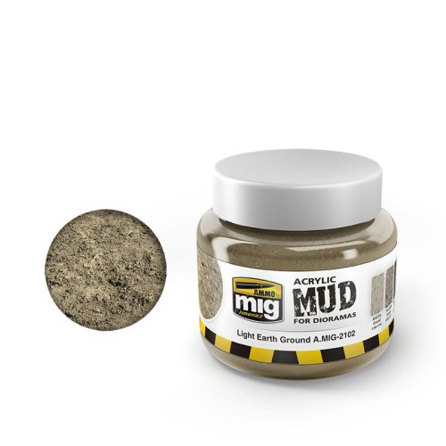 Przejdź do produktu AMMO MIG 2102 - Acrylic Mud - Light Earth Ground 250 ml