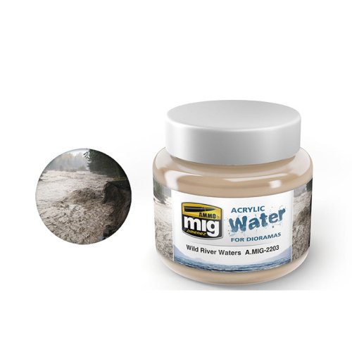 Przejdź do produktu AMMO MIG 2203 - Acrylic Water - Wild River Water 250 ml