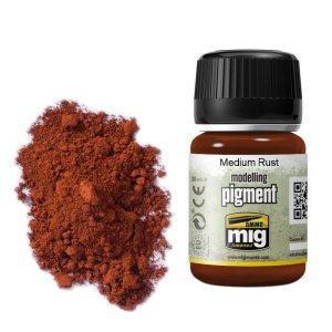 Ammo Mig 3005 - Pigment Medium Rust 35 ml