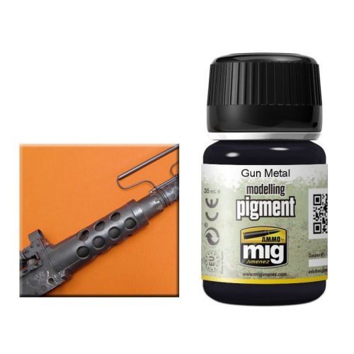 Przejdź do produktu Ammo Mig 3009 - Pigment Gun Metal 35 ml